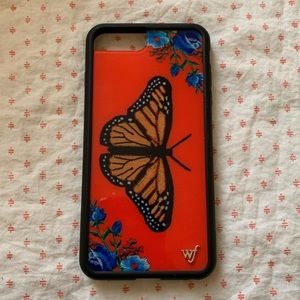 Iphone 6/6s/7/8 Plus Wildflower Butterfly case